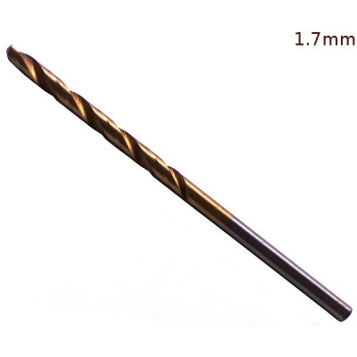 Wiertło do metalu tytanowe 1.7mm Wiertło do metalu tytanowe 1.7mm