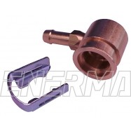 Adapter for injectror Hana/Barracuda - 90º / 6mm brass