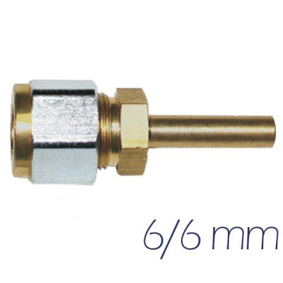 ø6 straight fitting 