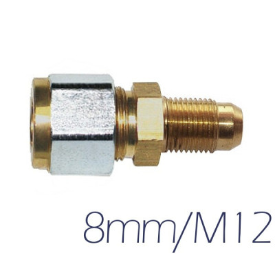 Złączka do rury PCV 12x1 / 8mm Złączka do rury PCV 12x1 / 8mm