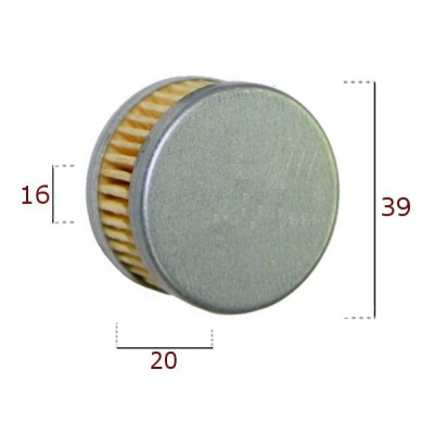 Filter / cartidge Palacar 39/20/16 Filter / cartidge Palacar 39/20/16