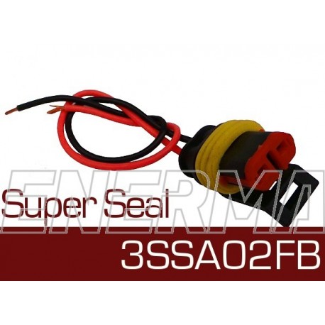 Wtyk żeński z wiązką  Super Seal 3SSA02FB