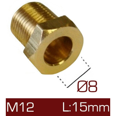 Docisk baryłki Ø8 12x1/15 Docisk baryłki Ø8 12x1/15