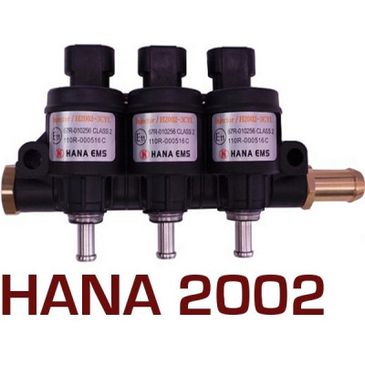 Listwa wtryskowa 3cyl. HANA 2002 GOLD Listwa wtryskowa 3cyl. HANA 2002 GOLD