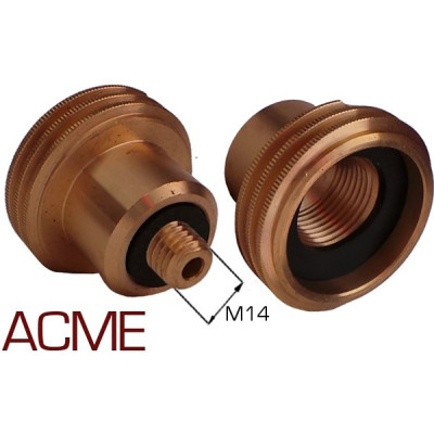 ACME Gas filler adapter Poland / Germany, Belgium - M14/41mm ACME Gas filler adapter Poland / Germany, Belgium - M14/41mm