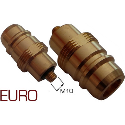Gas filler adapter - Euro Connector  M10/M33x2/64mm