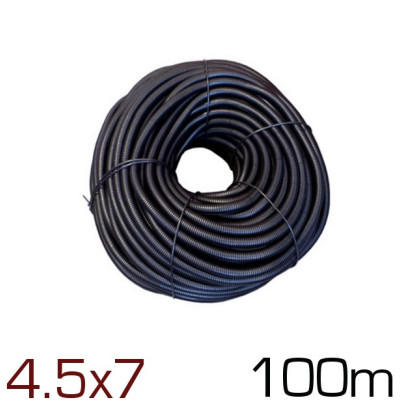 Ribbed hose Ø4.5 (4.5x7) - 100m