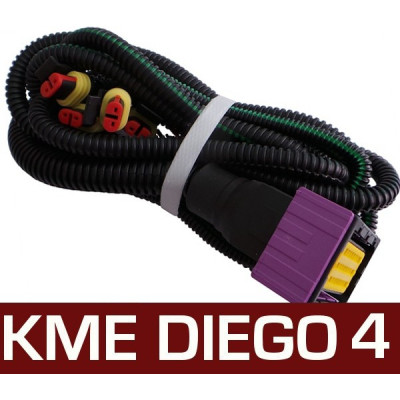 Okablowanie KME Diego G3 4cyl. Okablowanie KME Diego G3 4cyl.