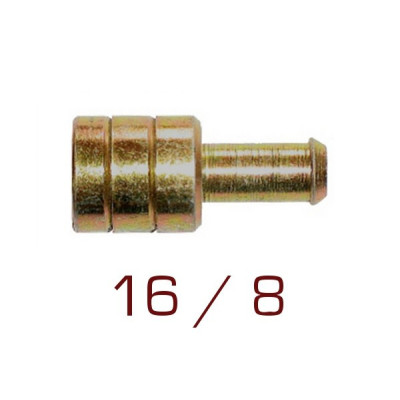 Union  8/16mm - brass