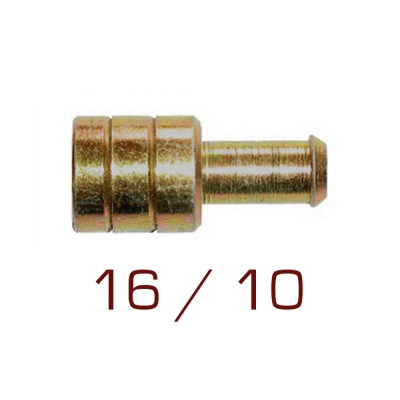 Union 10/16mm - brass Union 10/16mm - brass