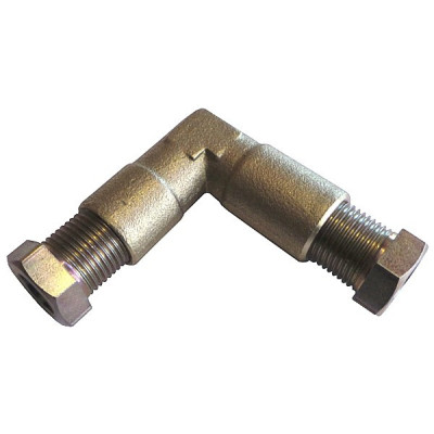 Copper fitting Ø8 / Ø8 / 90° Copper fitting Ø8 / Ø8 / 90°