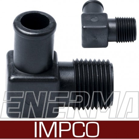 IMPCO 1/2-14NPT / 16mm - Original elbow for Cobra reducer
