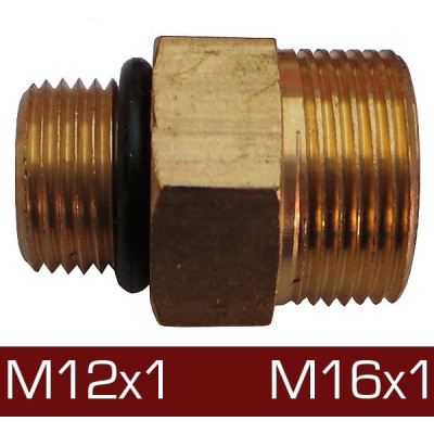 M12x1 / M16x1 reduction coupler