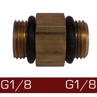 Złącze listwy G1/8" / G1/8" Złącze listwy G1/8" / G1/8"
