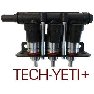 LPGTECH-YETI+ 3 cyl. injection rail LPGTECH-YETI+ 3 cyl. injection rail