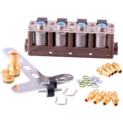 AC W02-4 BFC Injector rail for 4cyl. AC W02-4 BFC Injector rail for 4cyl.