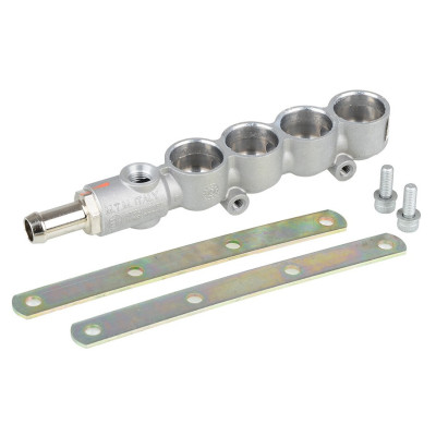 Housing for injectors MTM BRC 4 cyl. with hole for sensor Housing for injectors MTM BRC 4 cyl. with hole for sensor