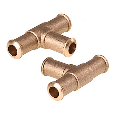 Brass Tee T 10/10/10 