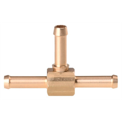 Brass T-connector 4/4/4 Brass T-connector 4/4/4
