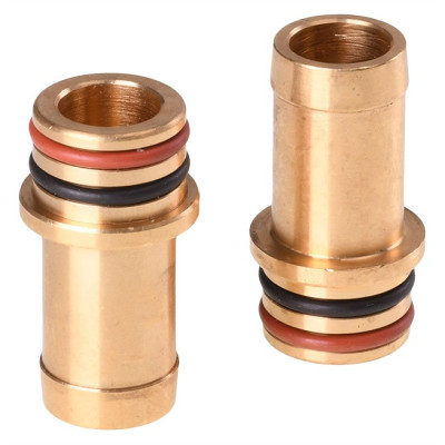 KME Silver/Gold - 16mm Króciec wodny KME Silver/Gold - 16mm Króciec wodny