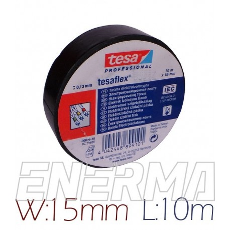 Electrical insulating tape TESA tesaflex 53988   15mm/10m