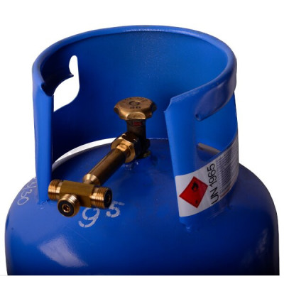 Gas bottle distributor for 2 outlets, thread 21.8 Gas bottle distributor for 2 outlets, thread 21.8