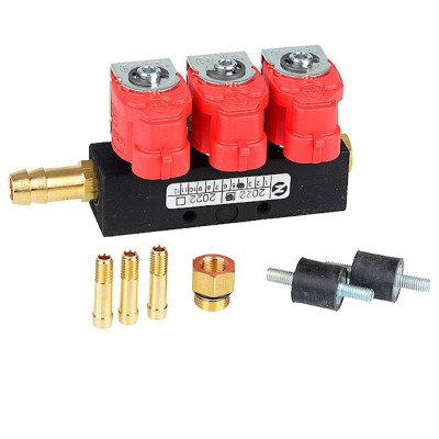 Valtek 3ohm. 3cyl. listwa wtryskowa / bez dysz Valtek 3ohm. 3cyl. listwa wtryskowa / bez dysz