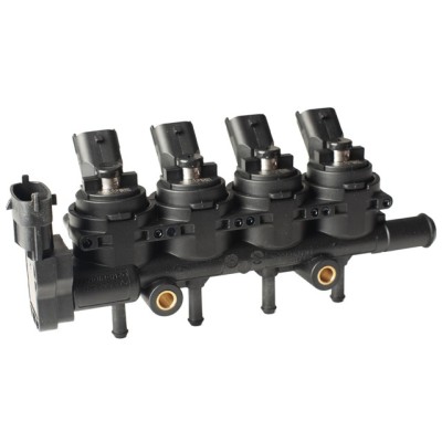 LANDI RENZO GI12 4cyl. M rail180 Listwa wtryskowa z czujnikiem LANDI RENZO GI12 4cyl. M rail180 Listwa wtryskowa z czujnikiem