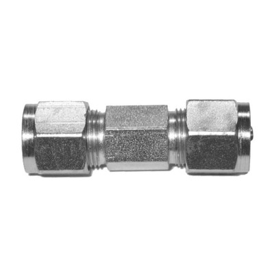 Złączka prosta rury PCV 6/6mm Złączka prosta rury PCV 6/6mm