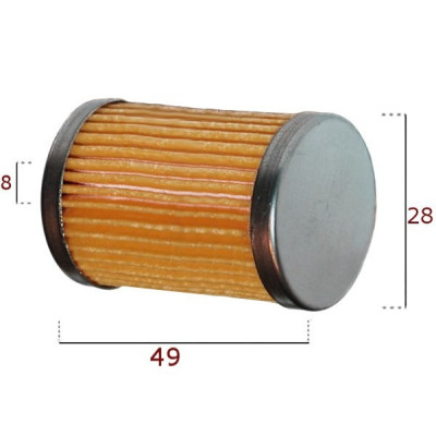 Filterek / wkład Lovato Smart 49/28 Filterek / wkład Lovato Smart 49/28